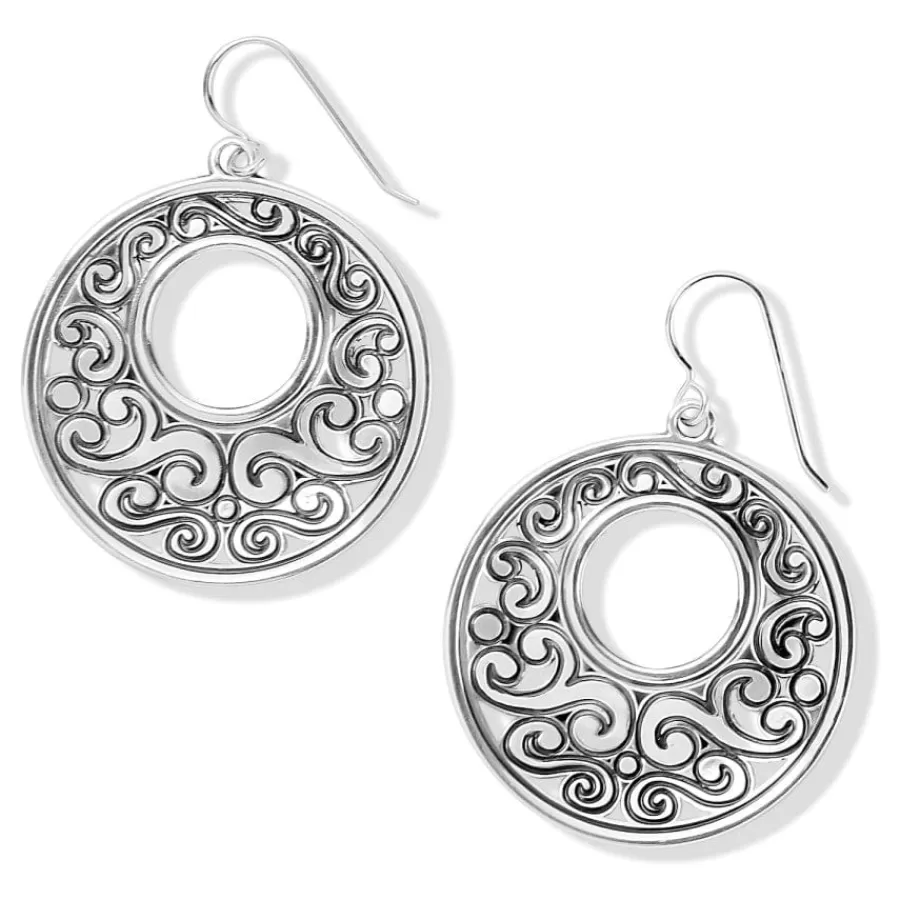 Earrings>Brighton Contempo Nuevo Ring French Wire Earrings Silver