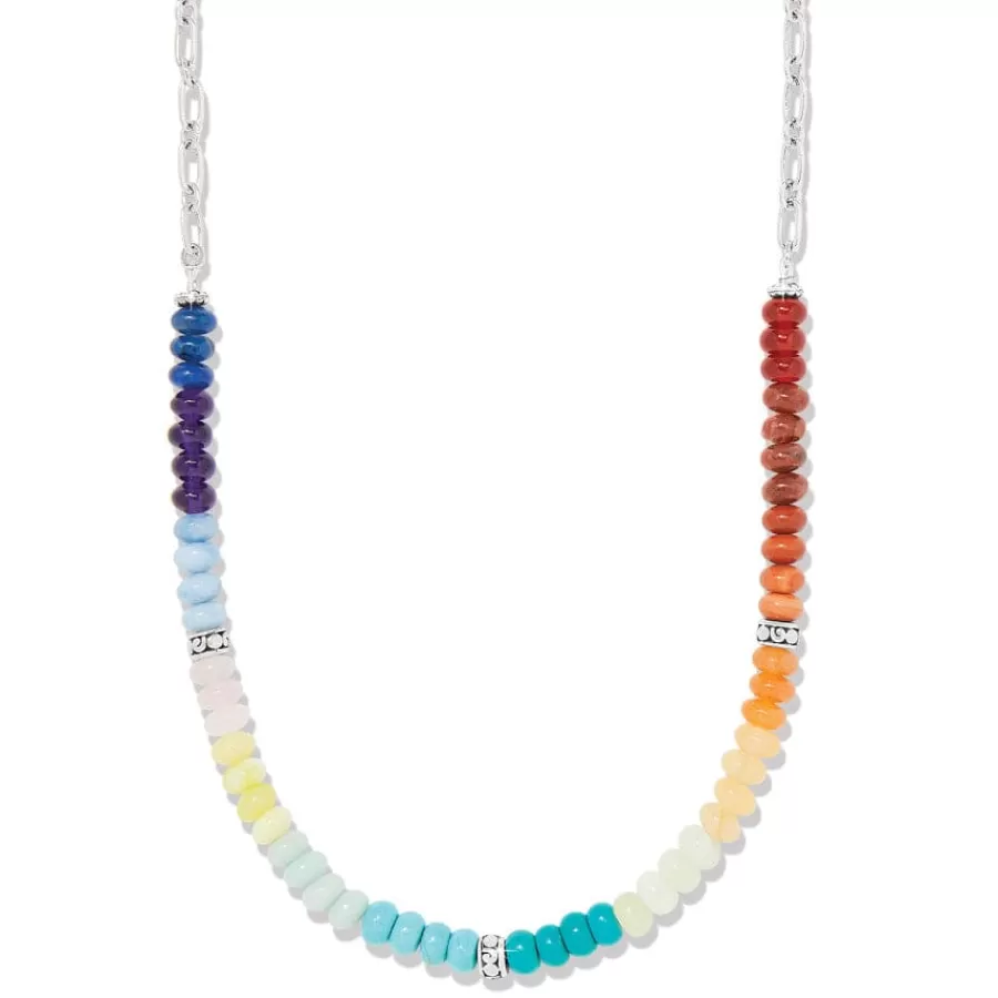 Necklaces>Brighton Contempo Ombre Necklace Silver-Multi