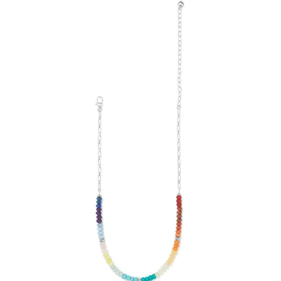 Necklaces>Brighton Contempo Ombre Necklace Silver-Multi