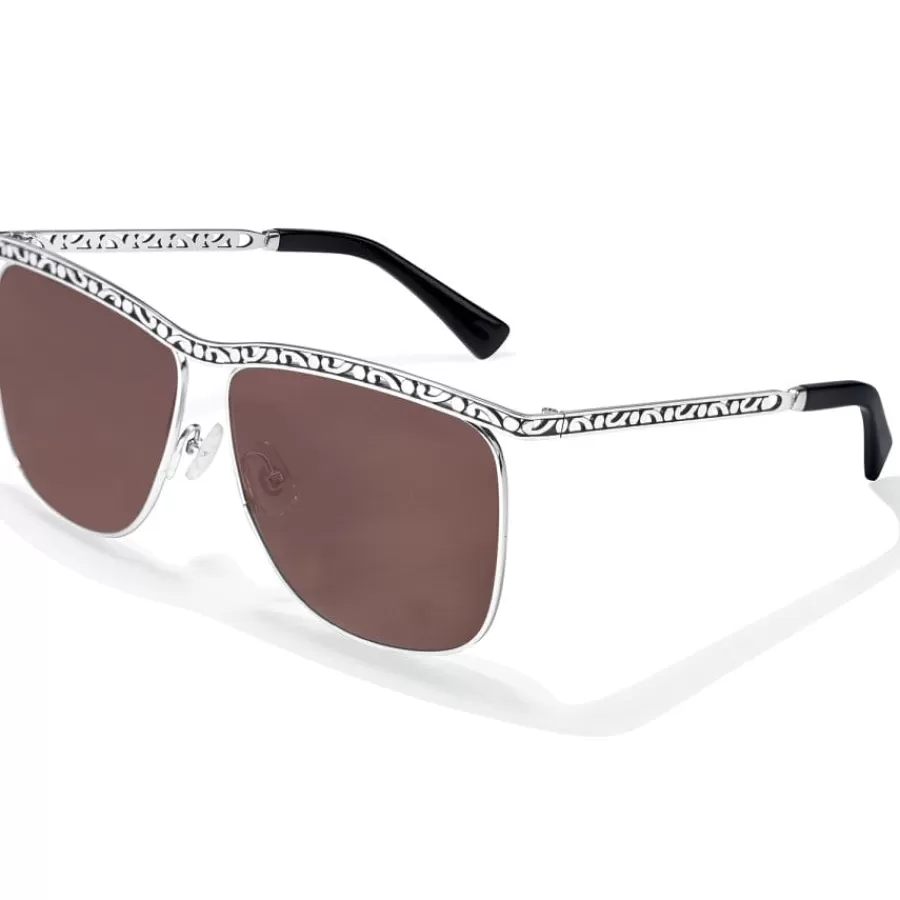 Sunglasses & More>Brighton Contempo Wire Sunglasses Silver