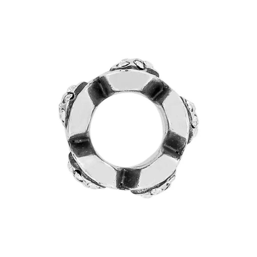 Beads & Spacers>Brighton Corazon Spacer Silver