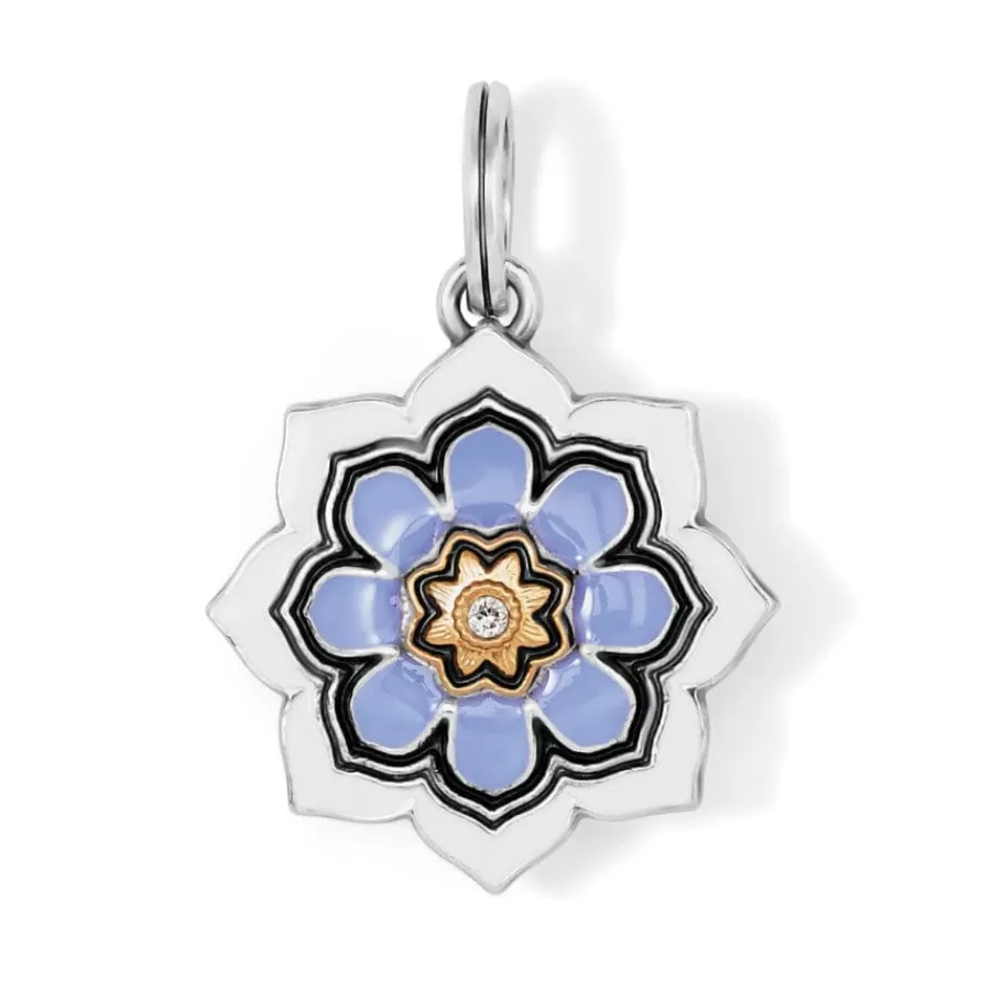 Charms>Brighton Courage Amulet Silver-LightBlue