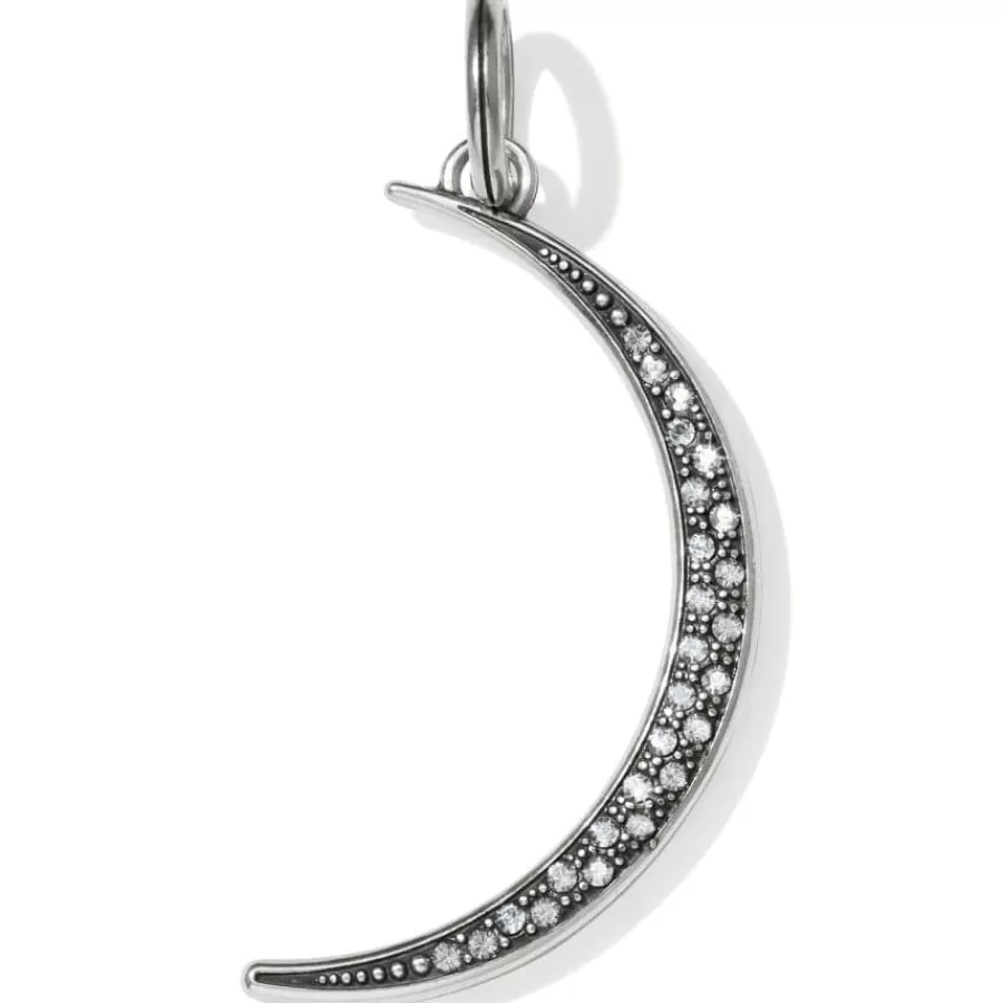 Charms>Brighton Crescent Moon Amulet Silver