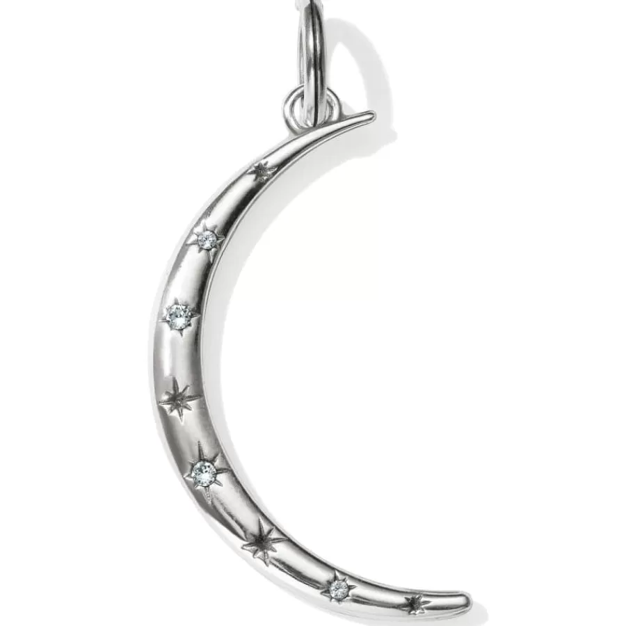 Charms>Brighton Crescent Moon Amulet Silver