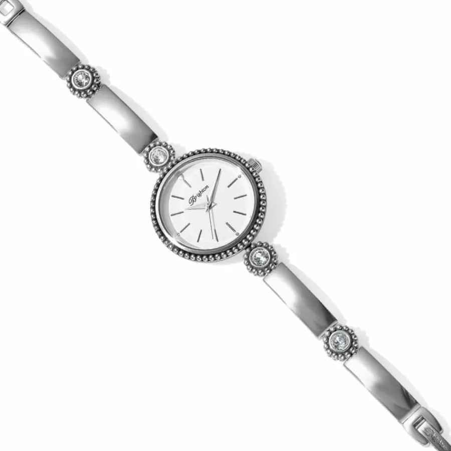 Watches>Brighton Crystal City Watch Silver