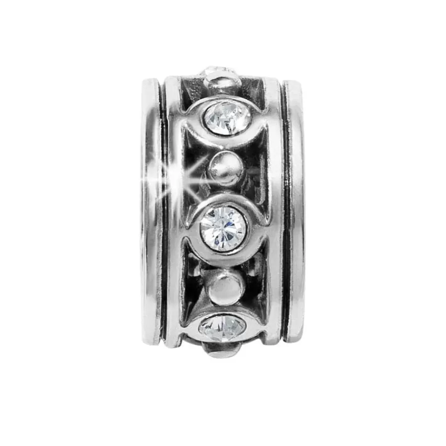 Beads & Spacers>Brighton Crystalline Spacer Silver