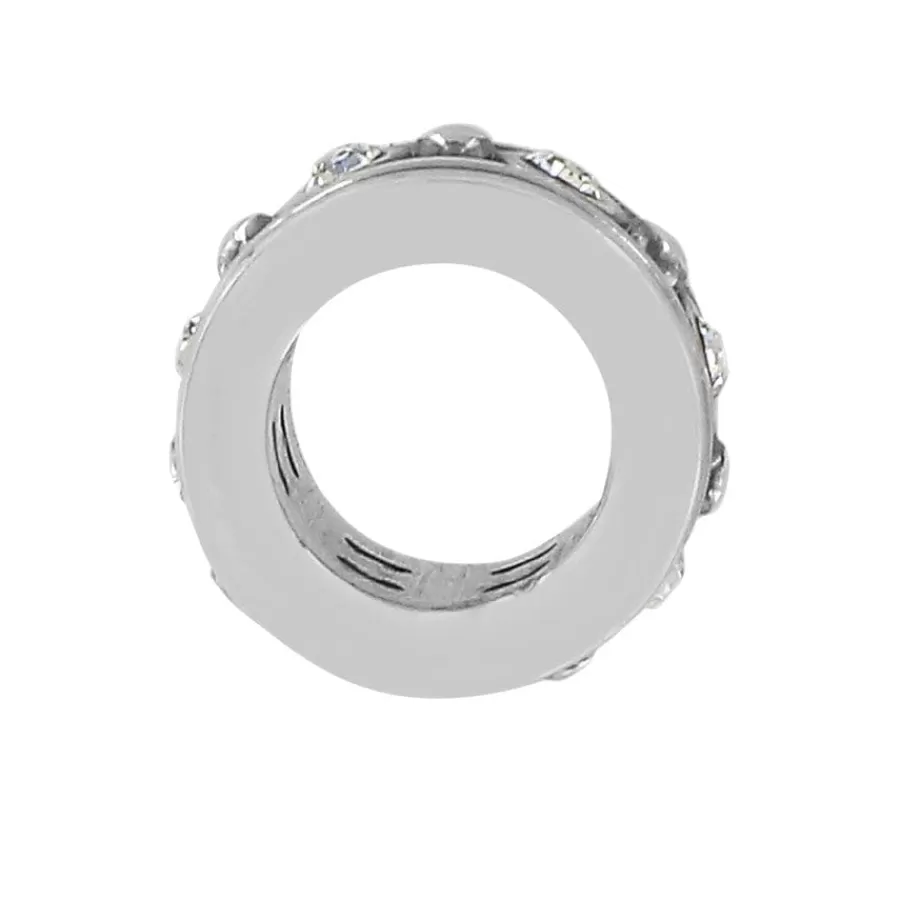 Beads & Spacers>Brighton Crystalline Spacer Silver