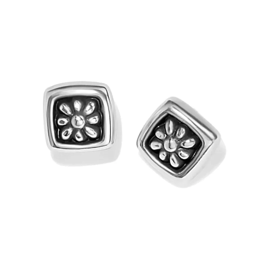 Earrings>Brighton Daisy Days Mini Post Earrings Silver