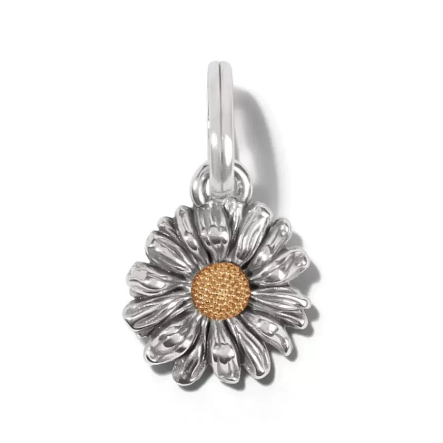 Charms>Brighton Daisy Dee Charm Silver-Gold