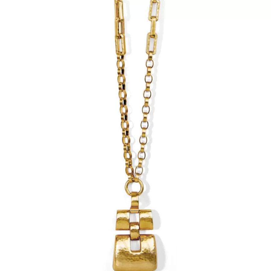 Necklaces>Brighton Dauphin Long Necklace BrushedGold