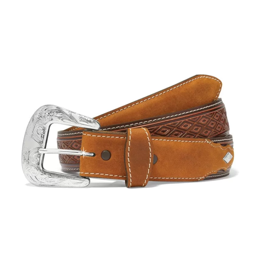 Men'S Belts & Wallets>Brighton Diamond Ridge Belt