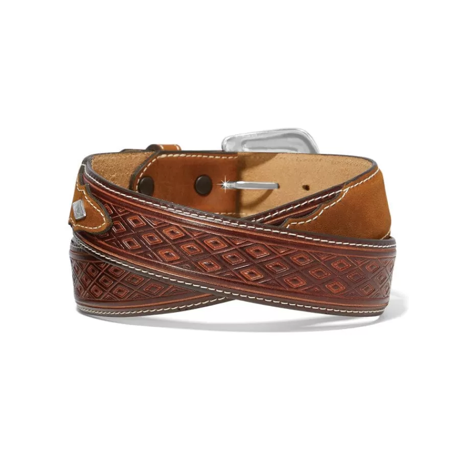 Men'S Belts & Wallets>Brighton Diamond Ridge Belt