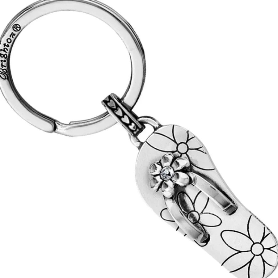 Key Fobs>Brighton Dixie Key Fob Silver