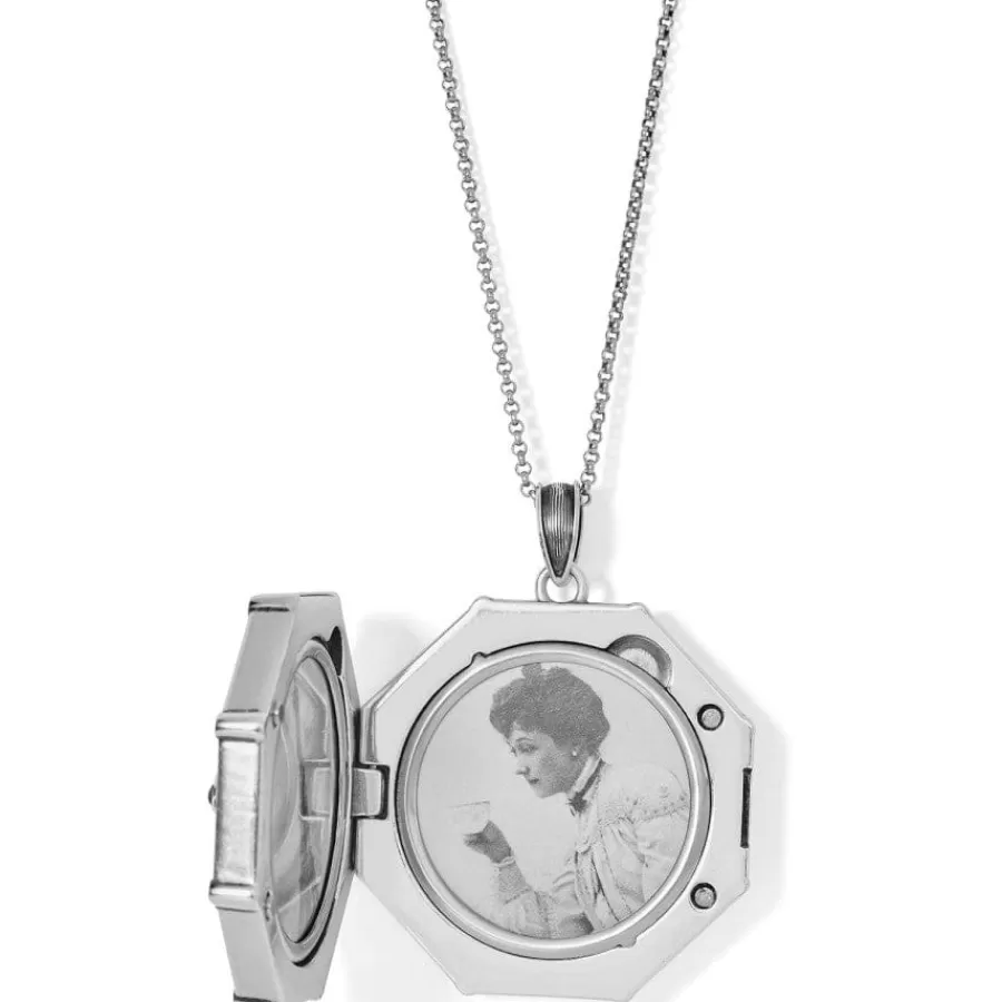 Necklaces | Photo Lockets>Brighton Dynasty Convertible Locket Necklace Silver-Gold