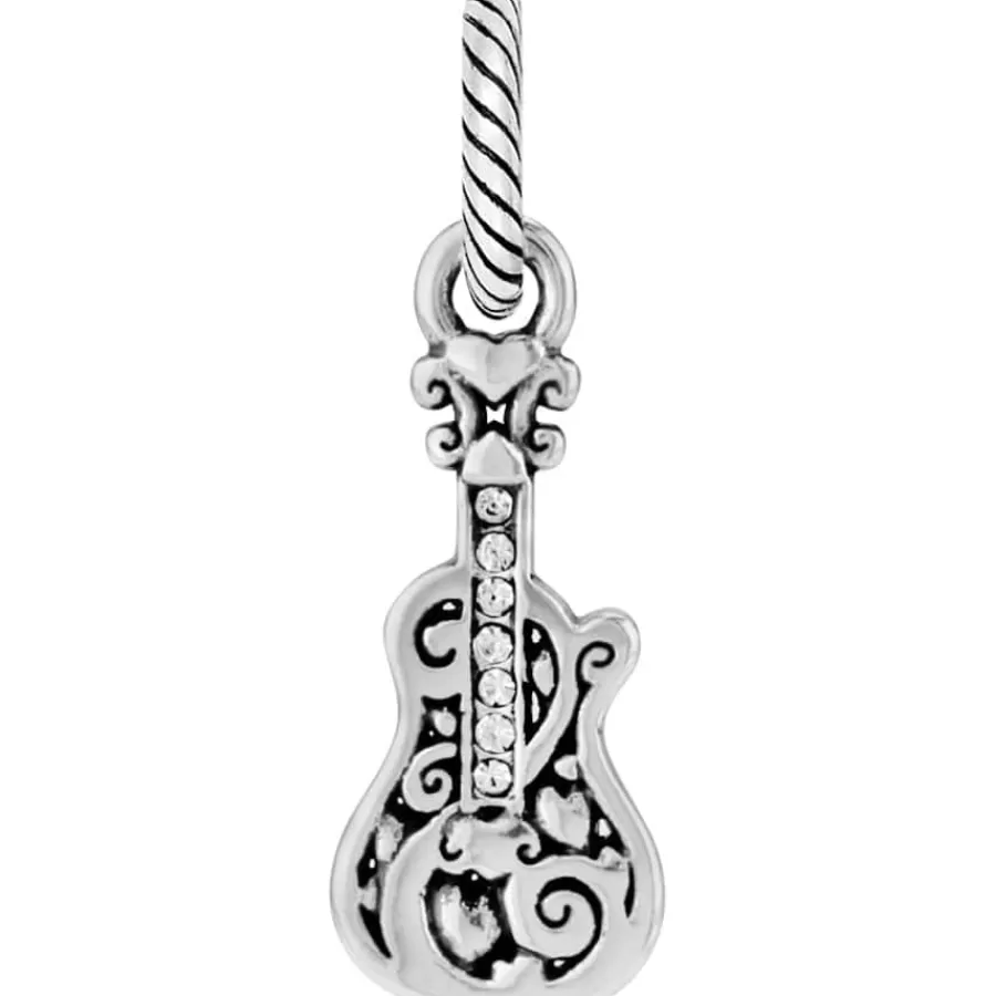 Charms>Brighton Electric Heart Charm Silver