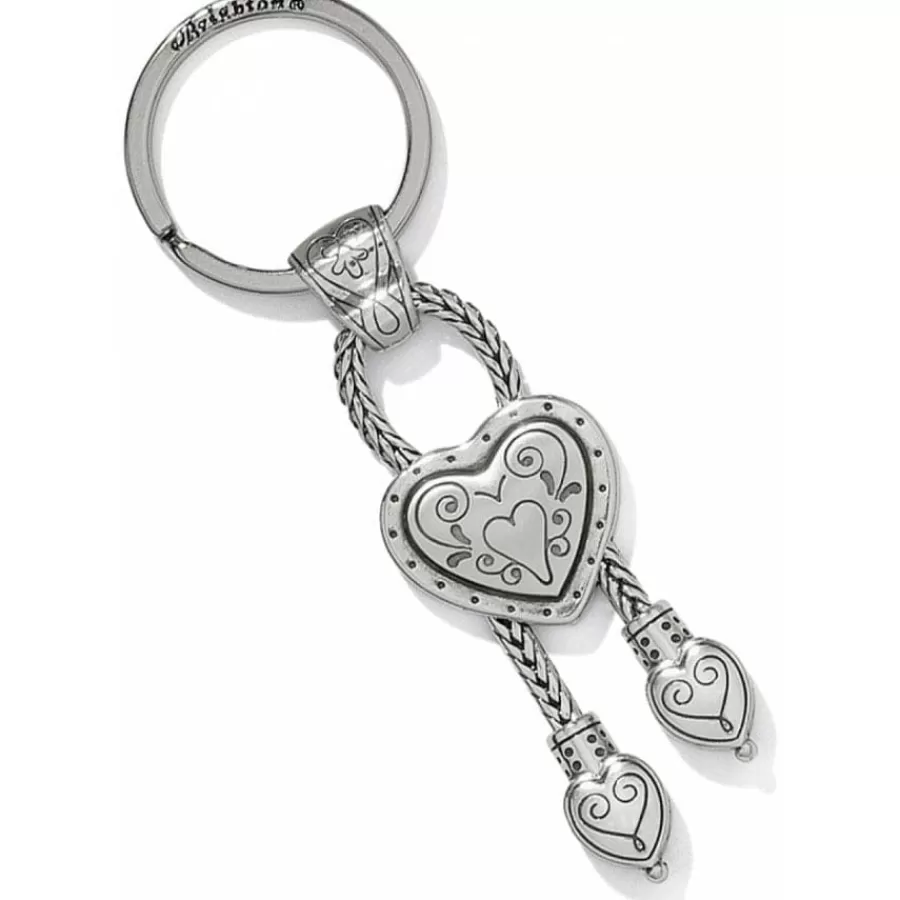 Key Fobs>Brighton Eliza Key Fob Silver