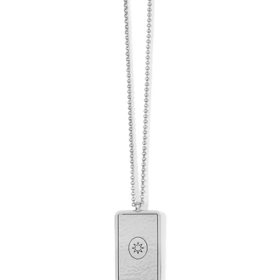 Necklaces>Brighton Emblem Wish Necklace Silver