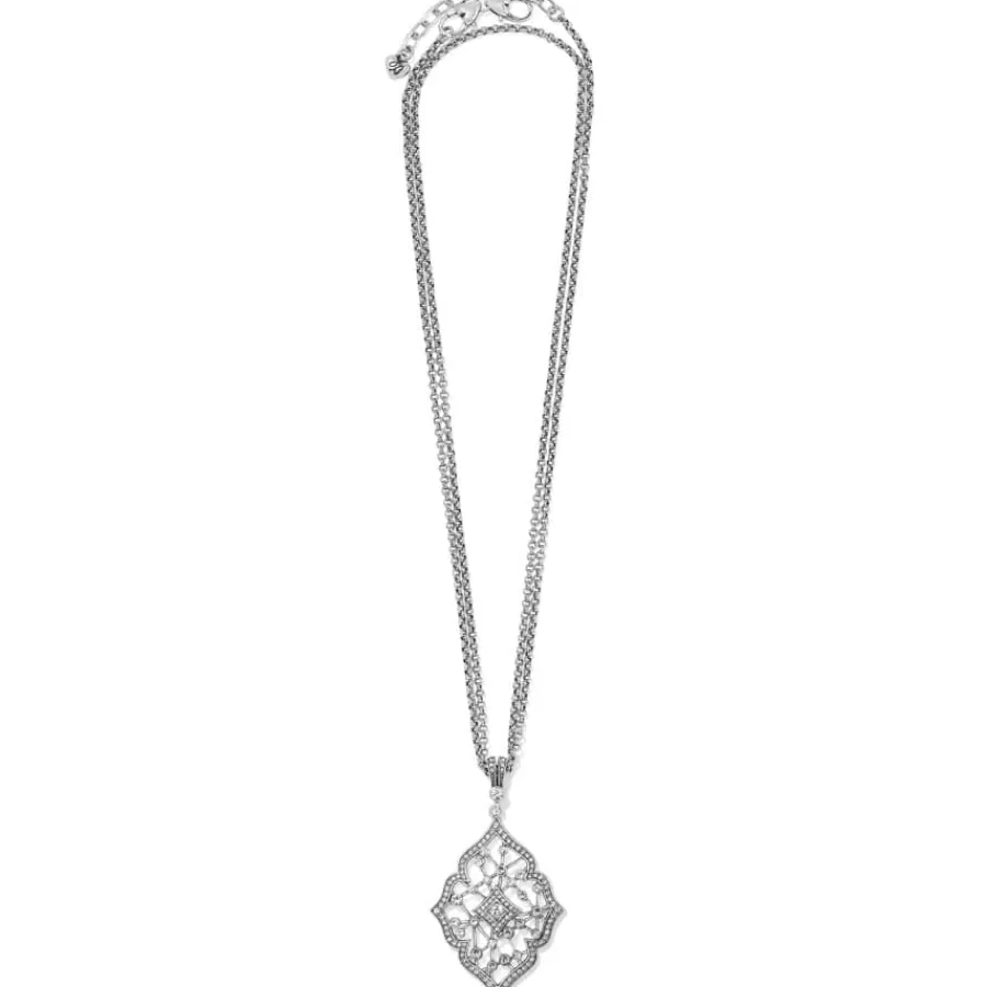 Necklaces>Brighton Empress Convertible Necklace Silver