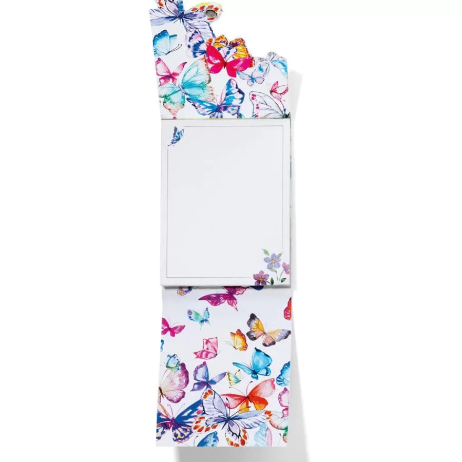 Office & Clocks>Brighton Enchanted Garden Butterfly Notepad Multi