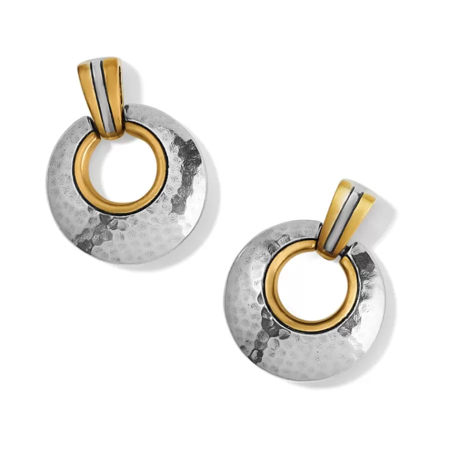 Earrings>Brighton Entrata Post Drop Earrings Silver-Gold