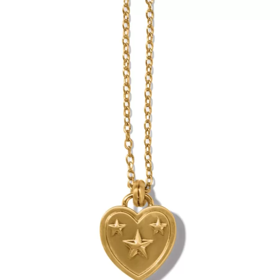 Necklaces>Brighton Esprit Heart Small Necklace Gold