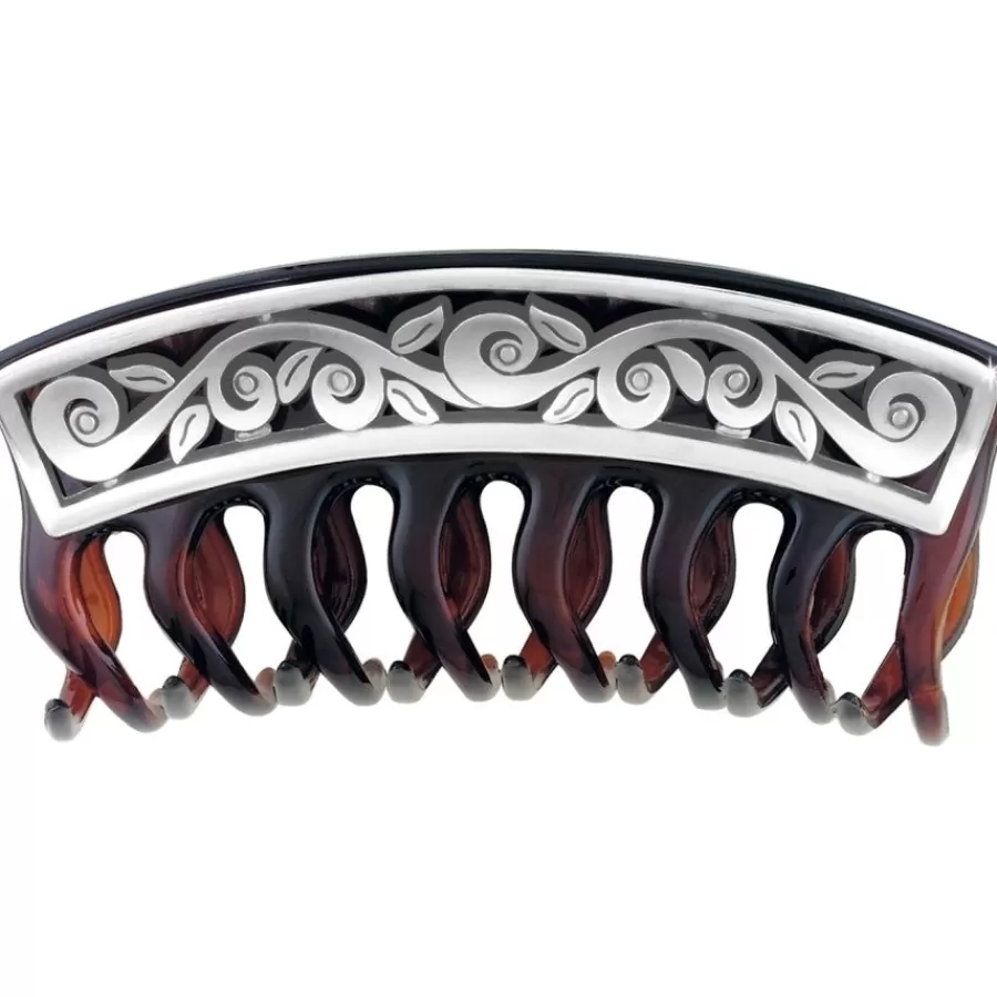 Hair Accessories>Brighton Eve Delight Hair Clip Silver