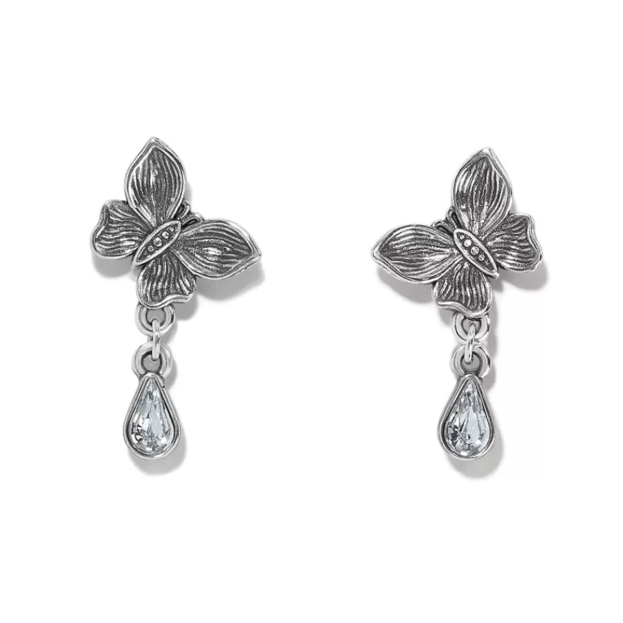 Earrings>Brighton Everbloom Flutter Post Earrings Silver