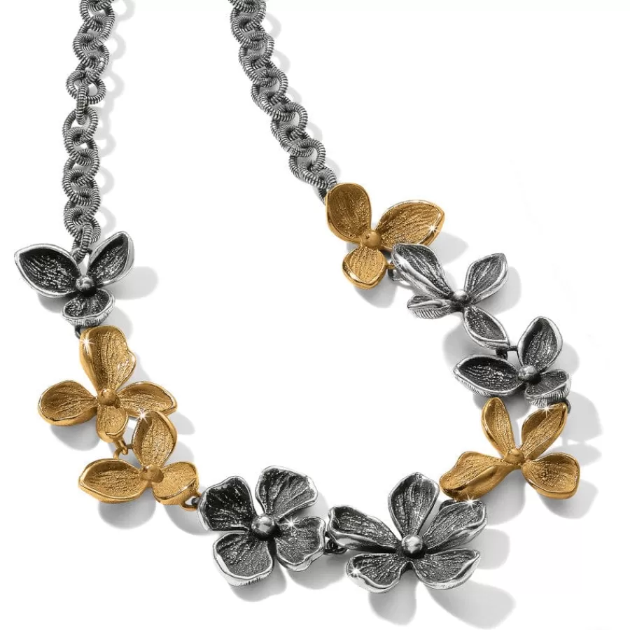 Necklaces>Brighton Everbloom Garland Necklace Silver-Gold