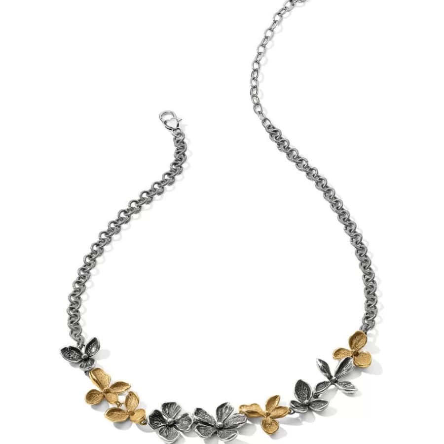 Necklaces>Brighton Everbloom Garland Necklace Silver-Gold