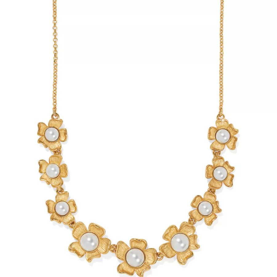 Necklaces>Brighton Everbloom Pearl Necklace Gold-Pearl