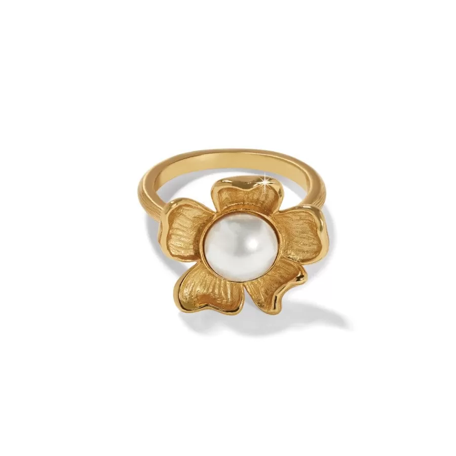 Rings>Brighton Everbloom Pearl Ring Gold-Pearl