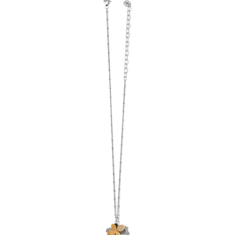 Necklaces>Brighton Everbloom Shine Necklace Silver-Gold