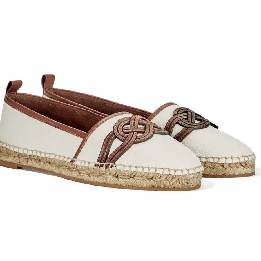 Flats>Brighton Evita Espadrilles ShoeWhite