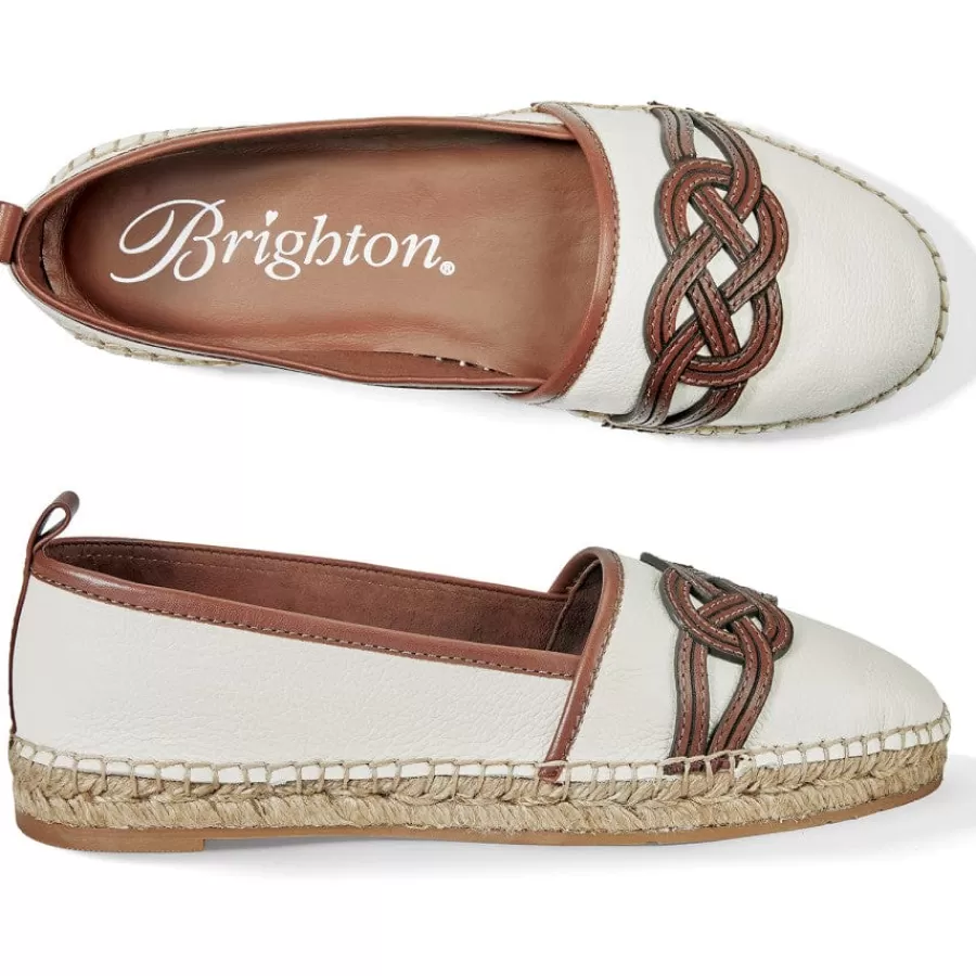 Flats>Brighton Evita Espadrilles ShoeWhite