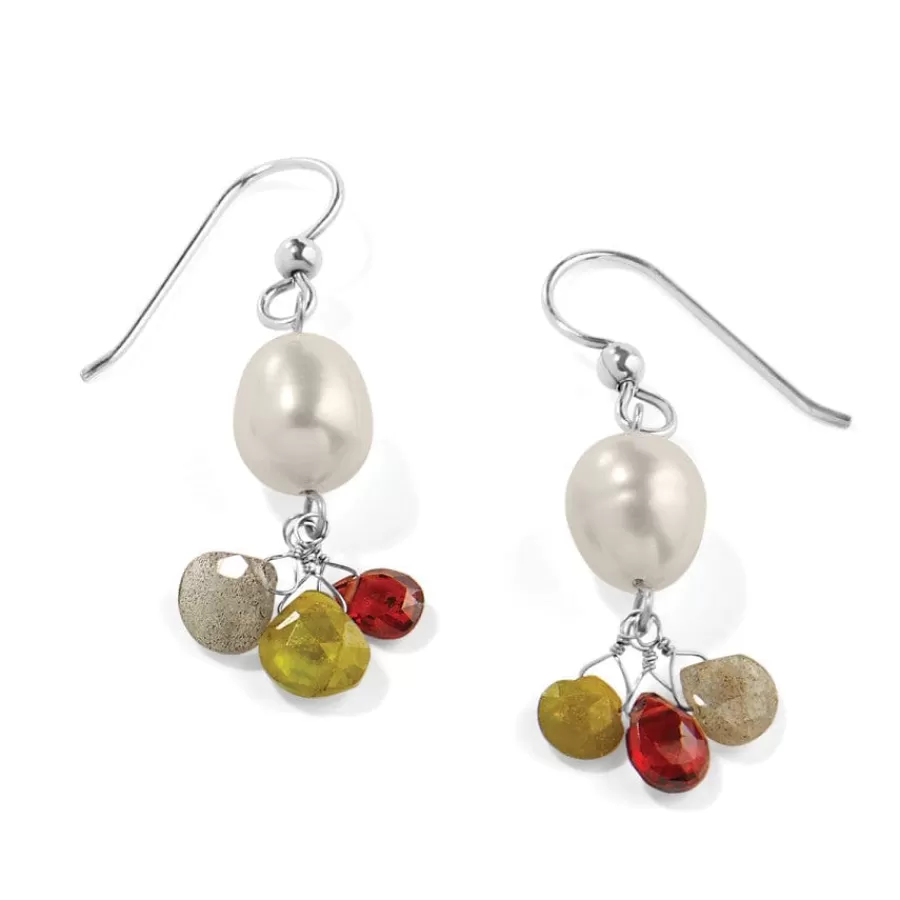 Earrings>Brighton Eye Candy Pearl French Wire Earrings Silver-Pearl