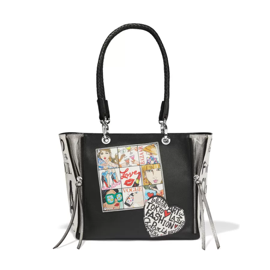 Totes>Brighton Fashionista Cover Girls Tote Multi