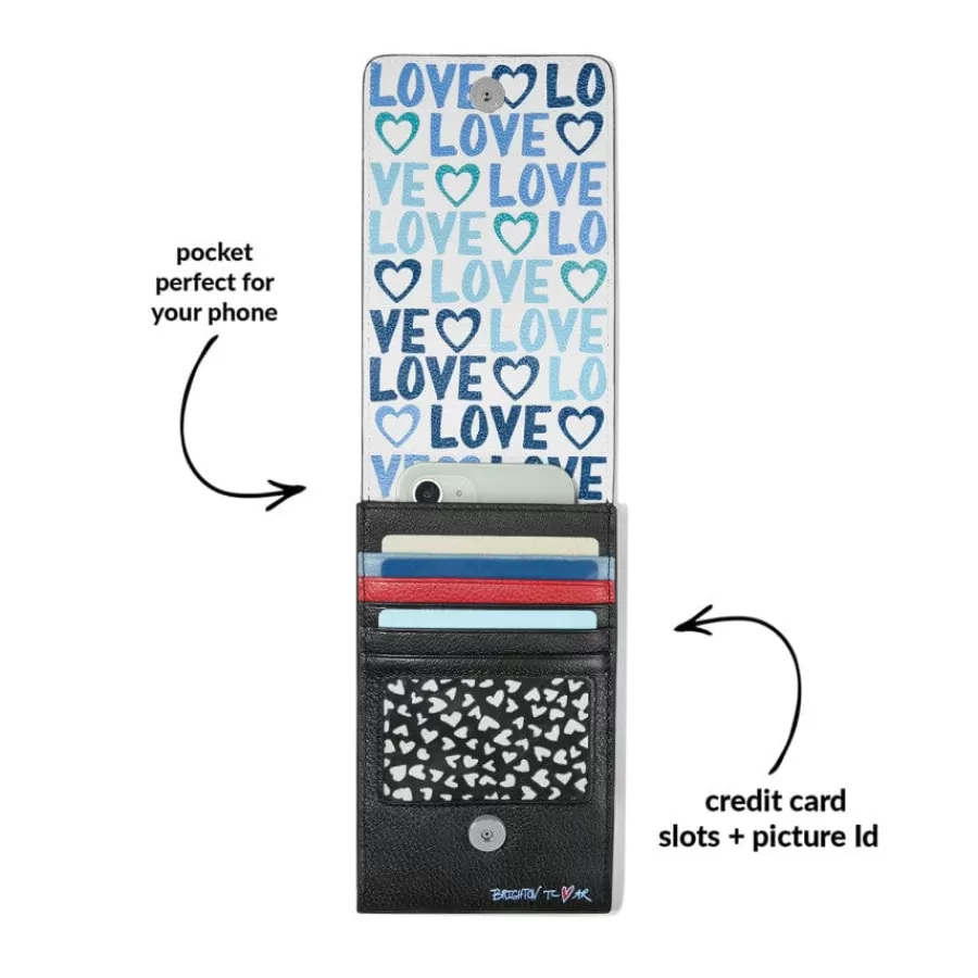 Organizers>Brighton Fashionista Moody Blue Phone Organizer Multi