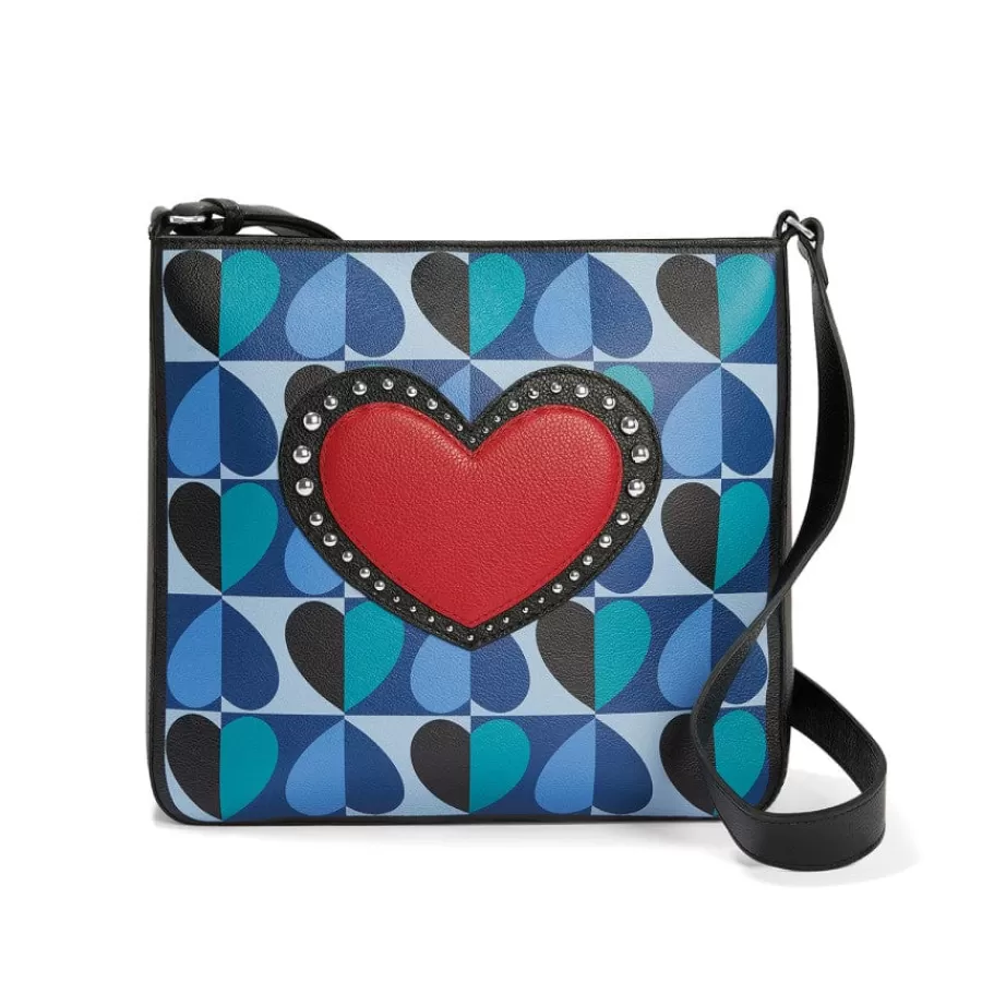 Shoulder Bags>Brighton Fashionista Moody Blue Shoulderbag Multi