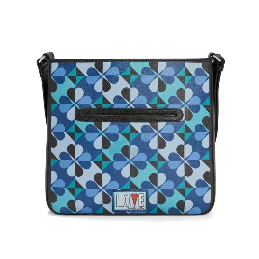 Shoulder Bags>Brighton Fashionista Moody Blue Shoulderbag Multi