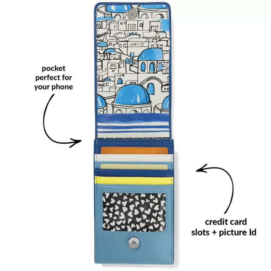 Crossbodies | Organizers>Brighton Fashionista Santorini Phone Organizer Multi