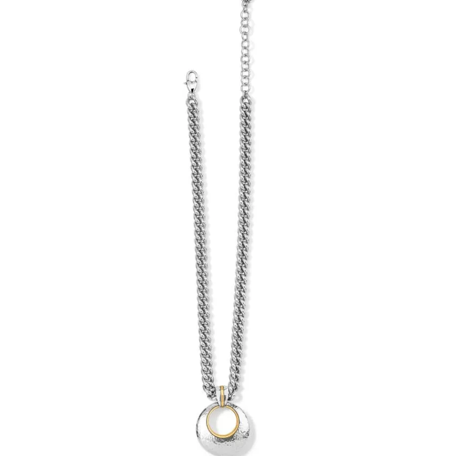 Necklaces>Brighton Ferrara Entrata Large Necklace Silver-Gold