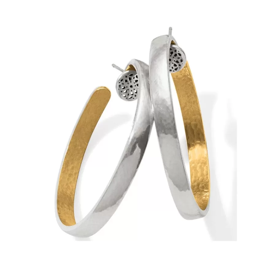 Earrings>Brighton Ferrara Entrata Medium Hoop Earrings