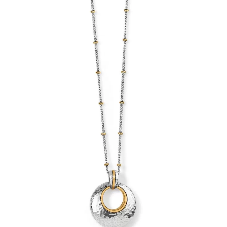 Necklaces>Brighton Ferrara Entrata Petite Necklace Silver-Gold