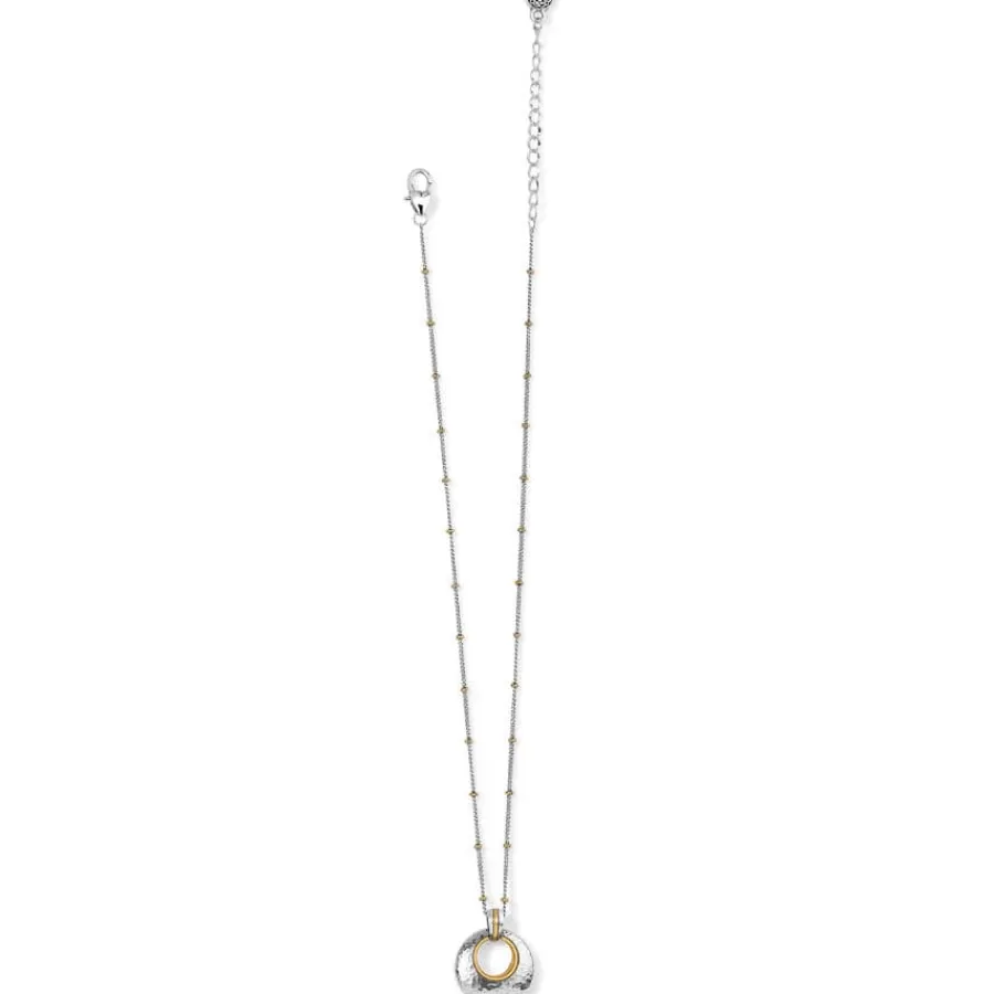 Necklaces>Brighton Ferrara Entrata Petite Necklace Silver-Gold