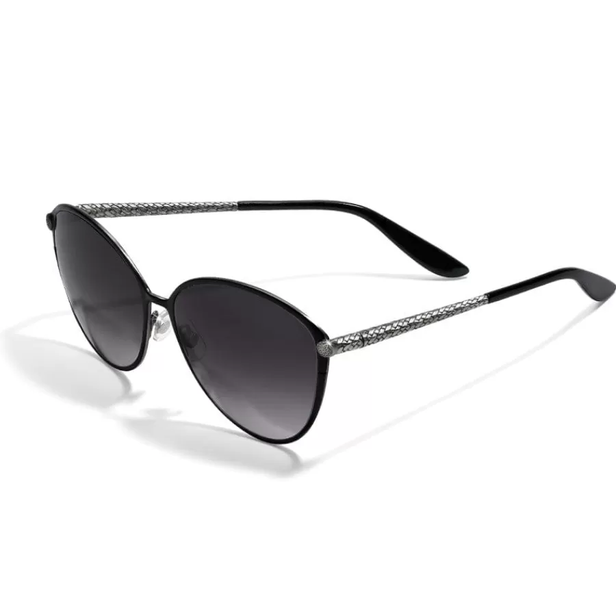 Sunglasses & More>Brighton Ferrara Gatta Sunglasses Black-Silver