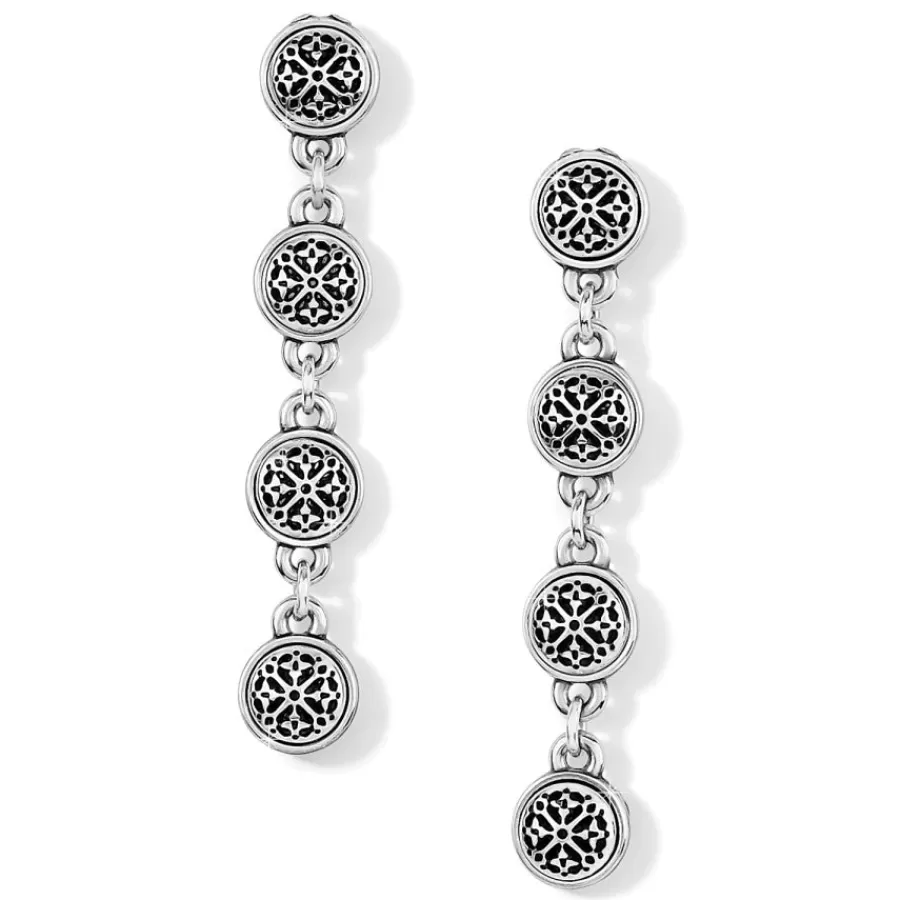 Earrings>Brighton Ferrara Pierced Post Drop Earrings Silver