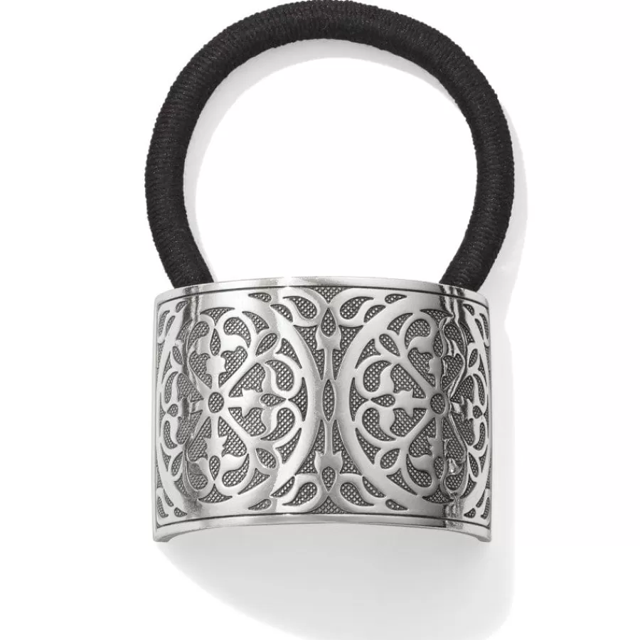 Hair Accessories>Brighton Ferrara Ponytail Holder Silver