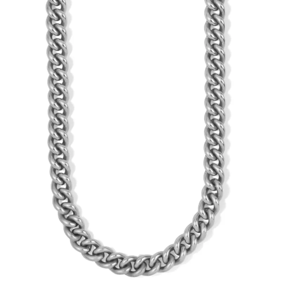 Necklaces>Brighton Ferrara Roma Curb Chain Necklace