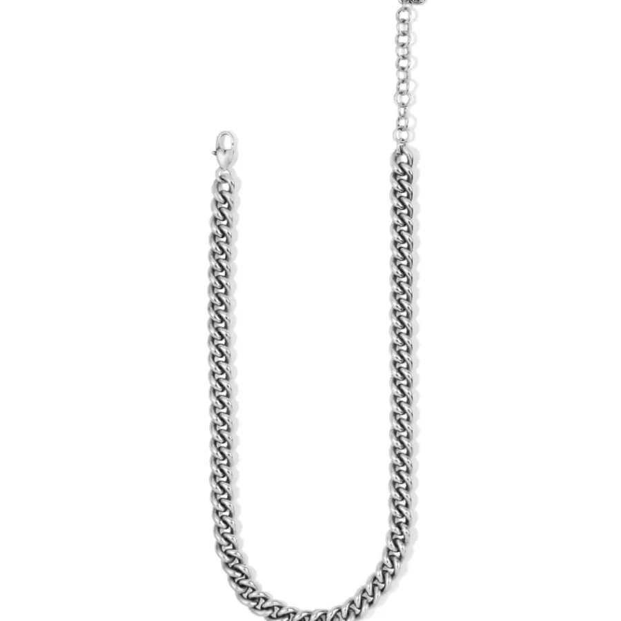 Necklaces>Brighton Ferrara Roma Curb Chain Necklace