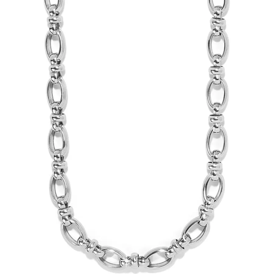 Necklaces>Brighton Ferrara Siena Chain Necklace Silver